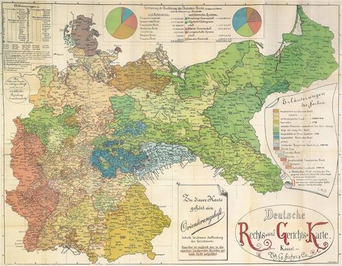 Deutsche Rechts- und Gerichtskarte